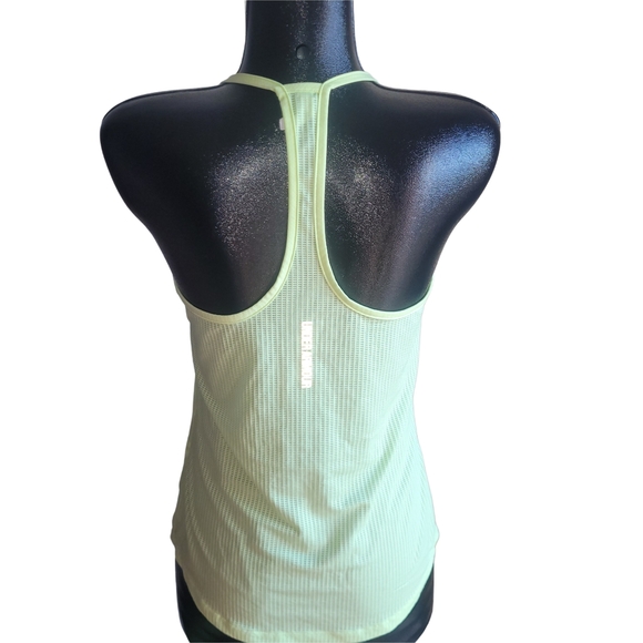 Under Armour Yellow Racerback Tank Top M - Picture 5 of 5
